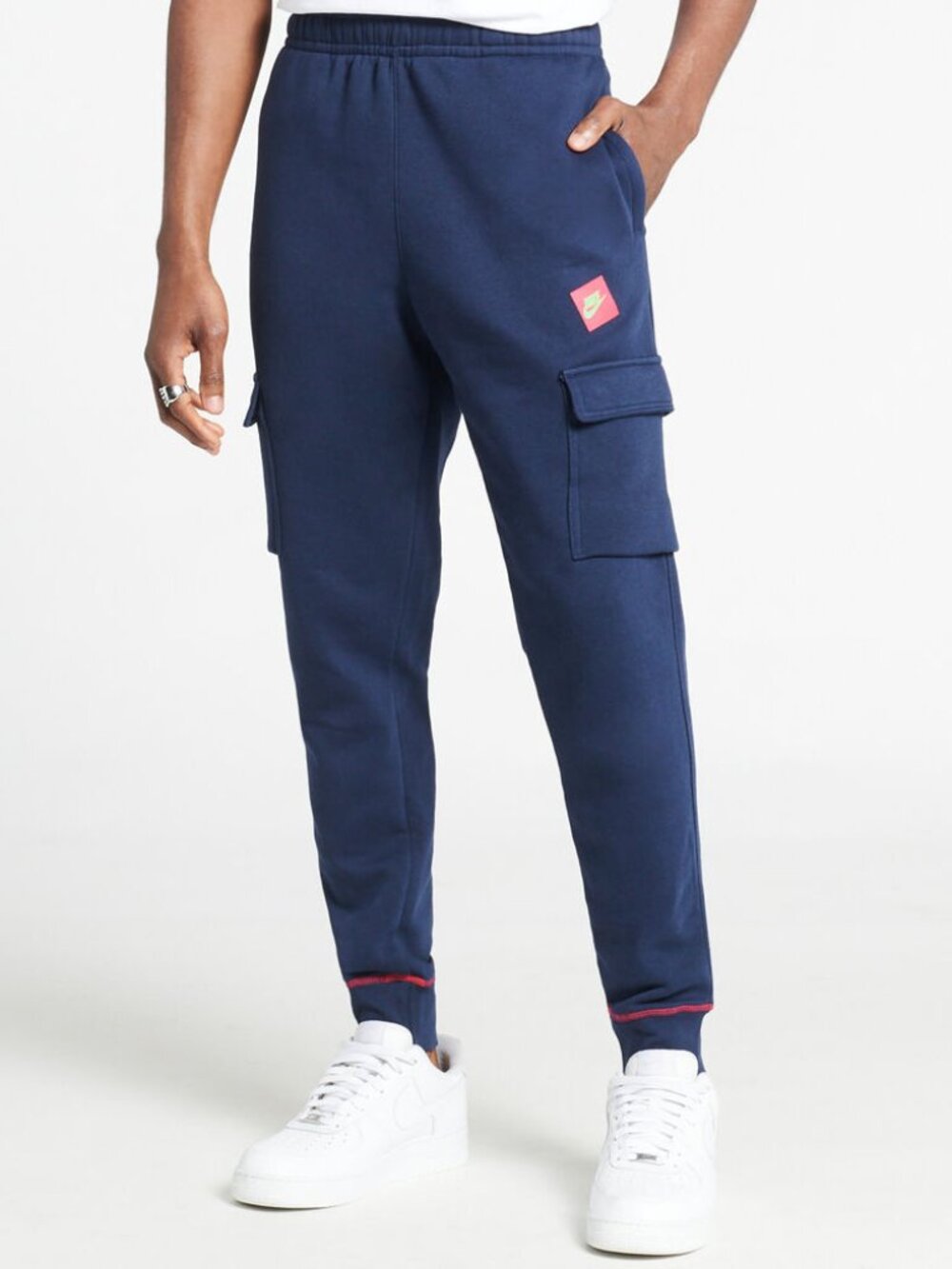Nike Mens Just Do It Fleece Cargo Pants